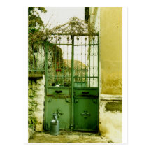 door postcards
