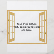 Door/Window to/from Anywhere Full Colour Flyer