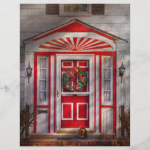 Door - Winter - Christmas kitty Flyers