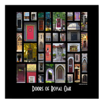 Doors of Royal Oak Poster posters