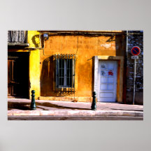 Doorway, Aix-en-Provence Print