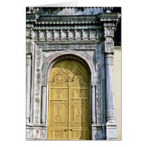 Doorway, Ciragan Palace - Istanbul Card