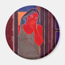 Doorway Fridge Magnets