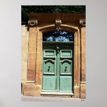 Doorway to Aix Poster