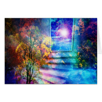 Doorway to Heaven Greeting Cards