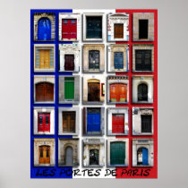Doorways of Paris Poster