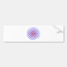 doppelte Spirale double spiral Auto Sticker