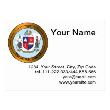 Dorchester County seal Business Cards