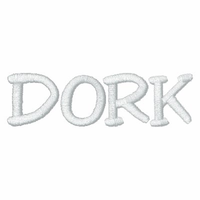 DORK EMBROIDERED POLO SHIRT by Jsun4hees
