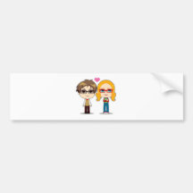 Dork Love Bumper Sticker