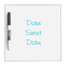 Dorm Sweet Dorm Whiteboard Dry-Erase Whiteboard