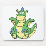 Dormie the baby dragon mousepad