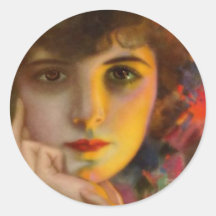 Dorothy Phillips Round Stickers