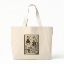 Dorthy, Scarecrow And Toto Canvas Bag