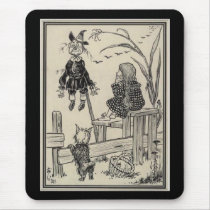 Dorthy, Scarecrow And Toto Mouse Mats