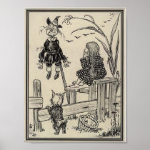 Dorthy, Scarecrow And Toto Posters
