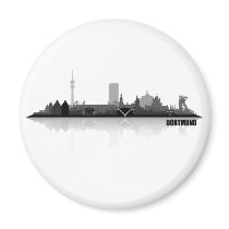 Dortmund City Skyline Kühlschrankmagnete