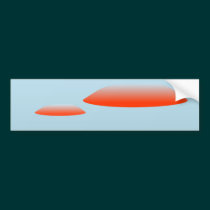 Dos Ovnis UFO bumper stickers