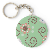Dot Design Keychains