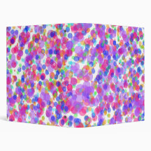 Dot Explosion! 3 Ring Binder