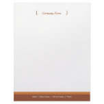 Dot Letterhead - Orange