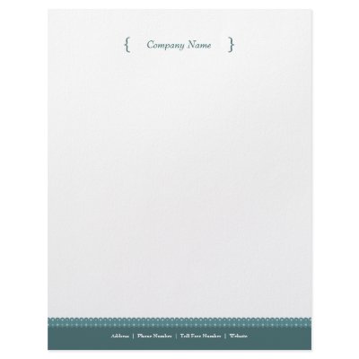 Dot Letterhead - Steel Blue by kryanoutloud