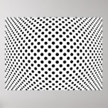 Dot Optical Illusion posters