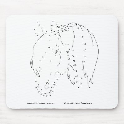 Dot to Dot Horse's Head by online_coloring