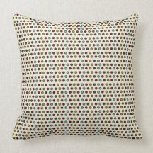 Dots and Florals Pillow