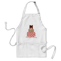 Dots and Stripes Cake Apron