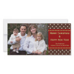 Dots Holiday Photo Card