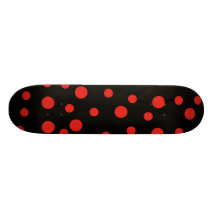 Dots - Reverse Ladybug Custom Skate Board