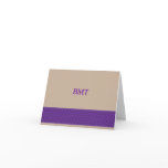 Dotted Bandeau Stationary Notecard