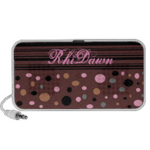Dotted Doodle Laptop Speaker