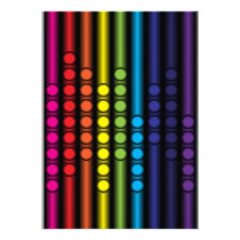 Dotted Spectrum Custom Invites