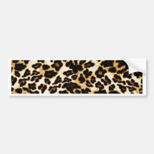 Dotted Tiger Skin Animal Fur Art Design Wild Aggre Bumper Stickers
