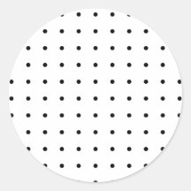 Dotted wedding sticker
