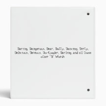 Dotty Binder
