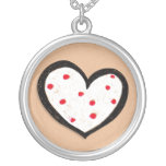 Dotty Heart kraft Necklace