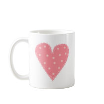 Dotty Heart Mug