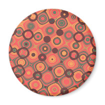 Dotty 'Orange 10' Magnet magnets