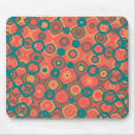 Dotty 'Orange 12' Mouse Mat