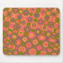 Dotty 'Orange 7' Mouse Mat