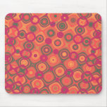 Dotty 'Orange 8' Mouse Mat