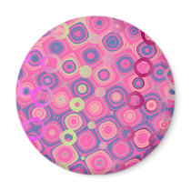 Dotty 'Pink 1' Magnet magnets