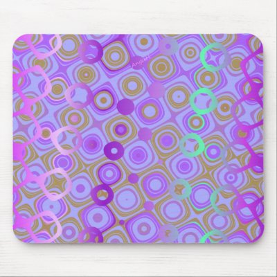 Dotty 'Purple 1' mousepad by angels_creative_wrks
