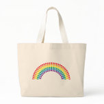 Dotty Rainbow Tote Bags