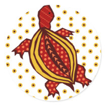Dotty-Torty Round Stickers