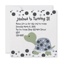 Dotty Turtle Invite