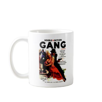 Double Action Gang Coffee Mug by BIFFBANGPOW